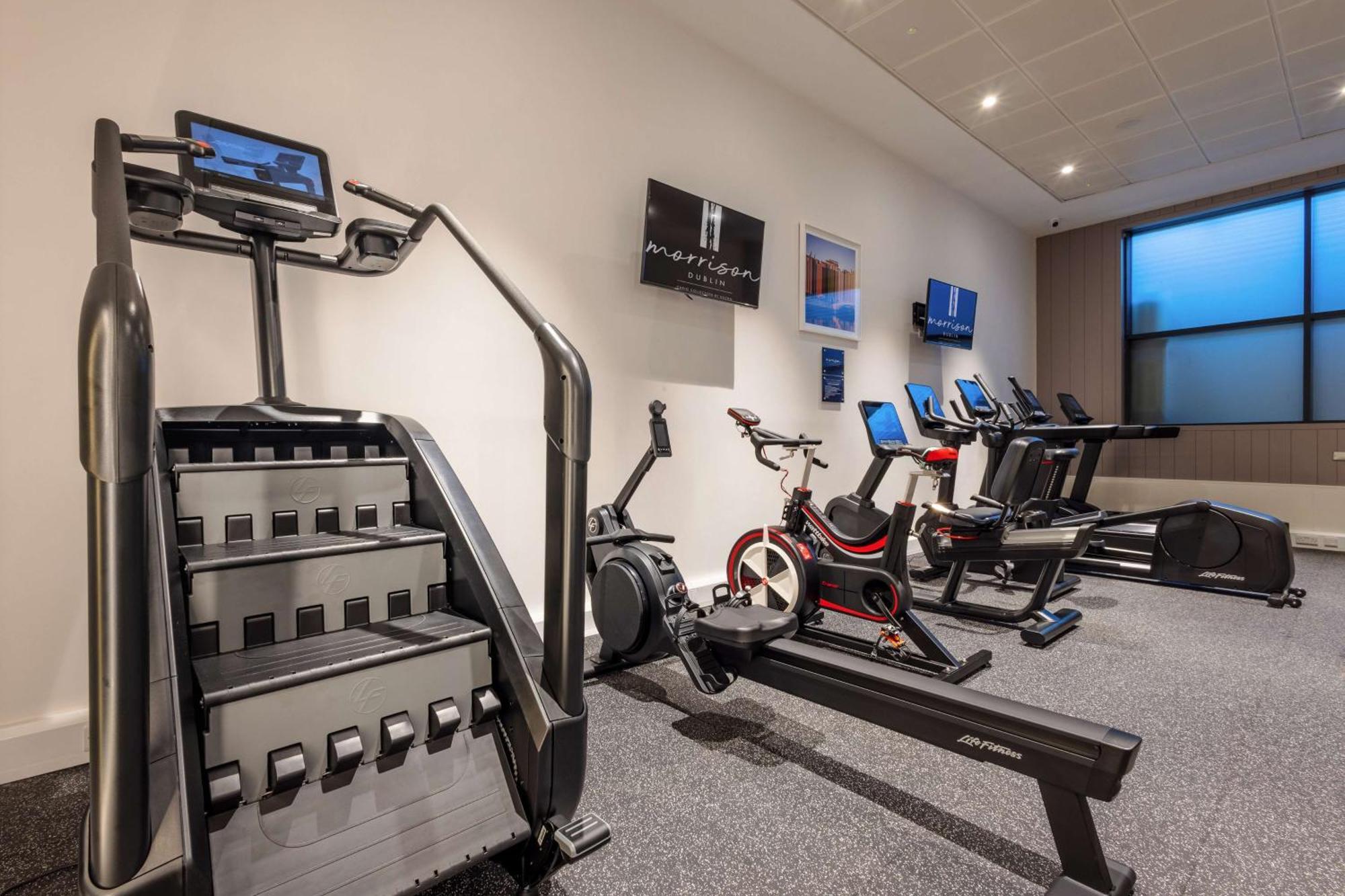 The Morrison Dublin, Curio Collection By Hilton Hotel Екстериор снимка The gym at the hotel